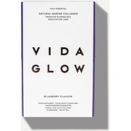 Vida Glow Natural Marine Collagen Sachets Blueberry 30 x 3g Sachets