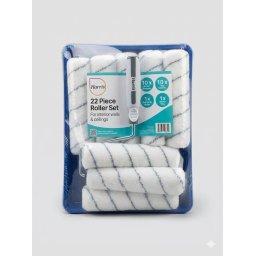 Harris 22 Piece Roller Set 9" Sleeves Tray Inserts Soft Grip Frame Wall Painting