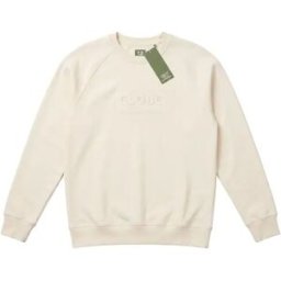 Globe Minibar Crew Sweat (Bleach Free/Dye Free) - White - Size: Large