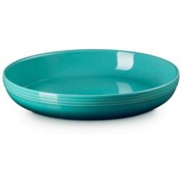 Le Creuset 22cm Stoneware Coupe Pasta Bowl - Bleu Riviera