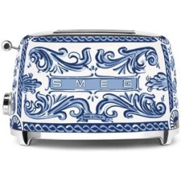 Smeg Dolce & Gabbana 2 Slice Toaster - Blu Mediterraneo