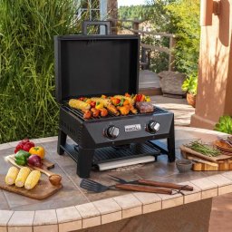 Nexgrill Fortress X4 Burner 4-in-1 BBQ Grill & Pizza Oven Griddle & Grill Plate