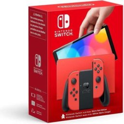Nintendo Switch (OLED Model) - Mario Red Edition, Used - Very Good