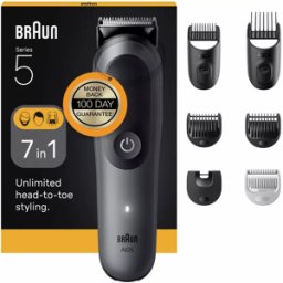 Braun AIO5520 7in1 Beard & Hair Clipper Multi-Grooming Kit