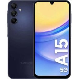 SAMSUNG Galaxy A15 5G 128GB 4GB RAM, Dual SIM, Blue Black, Unlocked (International Model), Used - Very Good
