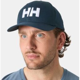 Helly Hansen Unisex Brand Cap Navy STD - Navy Blue - Unisex