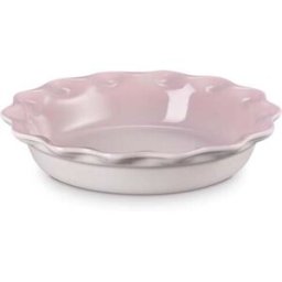 Le Creuset Heritage Stoneware 23cm Round Pie Dish - Shell Pink