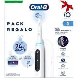 Oral-B IO5 Electric Toothbrush + Refills (x2) + 75ml Toothpaste
