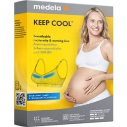 Medela Keep Cool Breastfeeding Bra White M