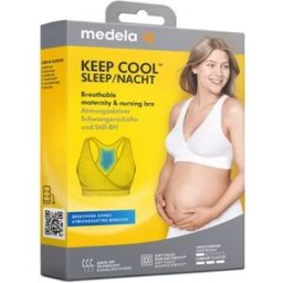 Medela Keep Cool Sleep Bra Black S