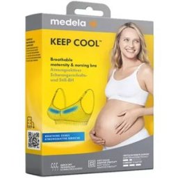 Medela Keep Cool Breastfeeding Bra Black L