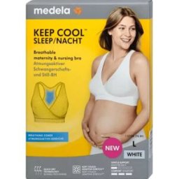 Medela Bra Keep Cool Sleep White L