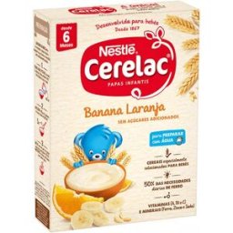 Nestlé Cerelac Milky Flour Banana and Orange 6M+ 250g