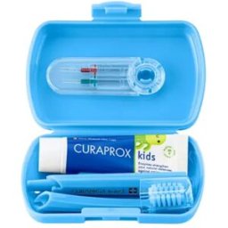 Curaprox Kids Blue Travel Kit
