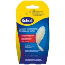 Scholl Large Heel Pads x5
