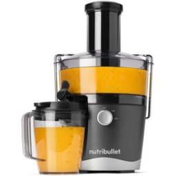 nutribullet 800W Centrifugal Juicer – 8 Piece Set 1.5L Pulp Basin 800ml Juicer Pitcher Two Speeds 3" Wide Feed Chute No-Drip Spout Dishwasher Safe