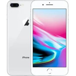 Apple iPhone 8 Plus 64GB Silver Sim-Free Unlocked Mobile Phone, Used - Good
