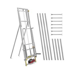 Roofing Hoist - 10 m - up to 200 kg - vertical design for flat and other roofs