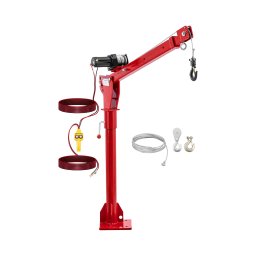 Loading Crane with 12 V winch - 800 kg - 360°