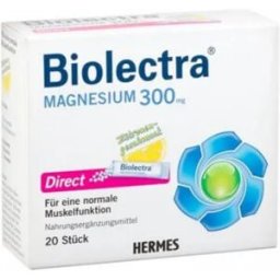 Azevedos Biolectra Magnesium 300 Direct 20 Sachets