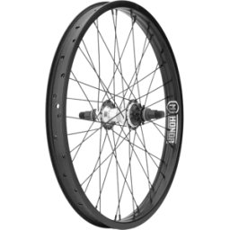 Mission BMX Honor 20" Cassette BMX Rear Wheel (Silver - Left Side Drive) - Silver;Black