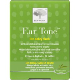 New Nordic Ear Tone Food Supplement Normal Hearing 60 pills