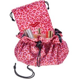 Donna May London Lay Flat Washable Collection Red & Pink Leopard