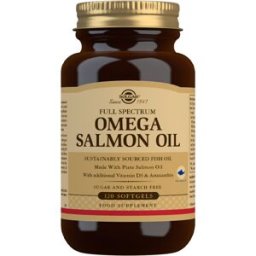 Solgar Full Spectrum Omega Salmon Oil 120 Softgels