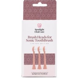 Care+ Spotlight Oral Care Sonic Head Replacements -Rose Gold