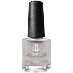 Jessica Nails Jessica Custom Colour Nail Polish Million Dollar Moments-Swanky Silver