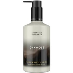 Scottish Fine Soaps Oakmoss Hand & Body Lotion 300ml Pump Bottle