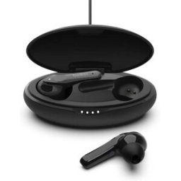Belkin SoundForm Move True Wireless Earbuds – Black, New