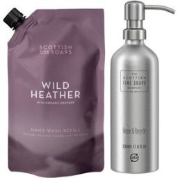 Scottish Fine Soaps Wild Heather Hand Wash Refill 1.2ltr Pouch & Refil