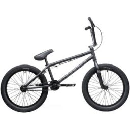 Stranger Level 20" BMX Stunt Bike (Matt Black Lsd) - Black - Size: 20.75