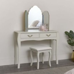 Dressing Table & Stool Set - Elizabeth Ivory Range Material: Furniture/Furniture Ranges/Elizabeth Range/Elizabeth Ivory Range