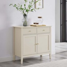 Taupe Two Door Two Drawer Sideboard - Hales Taupe Range Material: Furniture/Furniture Ranges/Hales Range/Hales Taupe Range