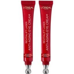 DOUBLE L'Oreal Paris Laser Renew Anti-Ageing Triple Action Eye Cream,