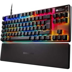 SteelSeries Apex Pro TKL Gen 3 (2025) - HyperMagnetic Gaming Keyboard - Adjustable Actuation - Rapid Trigger - Game-Ready Presets - Protection Mode - Rapid Tap/SOCD - English QWERTY Layout - TKL, New