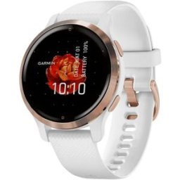 Garmin Venu 2S GPS 40mm Smartwatch, AMOLED Touchscreen, All-day Advanced Health & Fitness Features, Music Storage, Wellness Smartwatch with up to 10 Days Battery Life – White, Used - Very Good