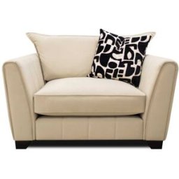 Avalon Neutral Velvet Sofa Range with Monochrome Accents, Love Seat
