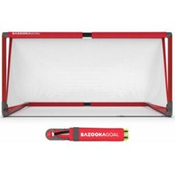 BazookaGoal Football Goals (Aluminium) Red / White 6' x 3'