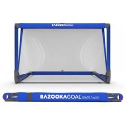 BazookaGoal Football Goals (Aluminium) Royal Blue / White 4' x 2.5'