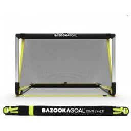 BazookaGoal Football Goals (Aluminium) Silver / Black 4' x 2.5'