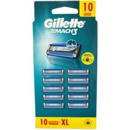 Gillette Mach3 Razor Blades Razors For Men 10 XL