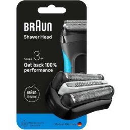 Braun Series 3+ Electric Shaver Original Replacement Head 32B – Compatible with Series 3+ & Series 3 ProSkin