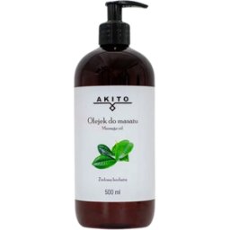 Akito Fragrance Massage Oil 500mL Green Tea