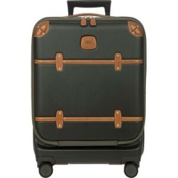 Bric's Bellagio 55cm 4-Wheel Laptop Pocket Expandable Cabin Case - Olive
