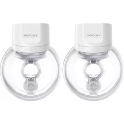 MOMCOZY S12 Pro Double Electric Wearable Breast Pump – White, New