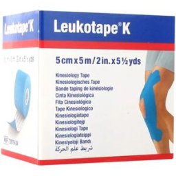 Leukoplast Leukotape K Kinesiology Tape 5cm x 5m Light Blue