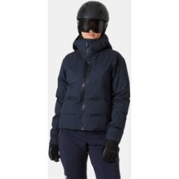 Helly Hansen Women's Kvitfjell Race Puffy Ski Jacket Navy XS - Navy Blue - Female